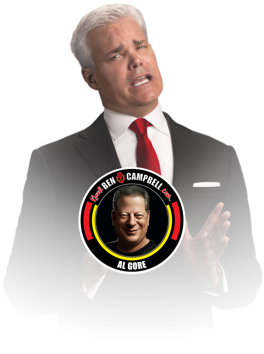 Book Ben Campbell, Al Gore Voice Impression