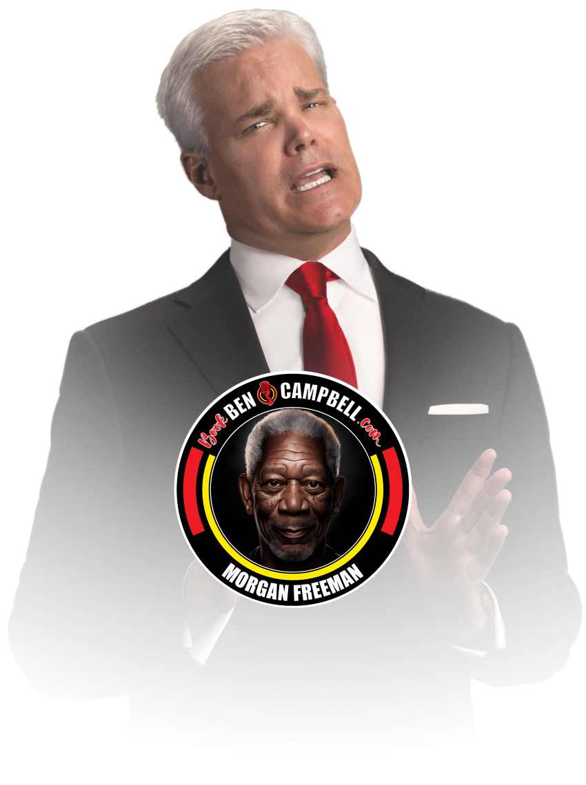 Book Ben Campbell, Morgan Freeman Voice Impression